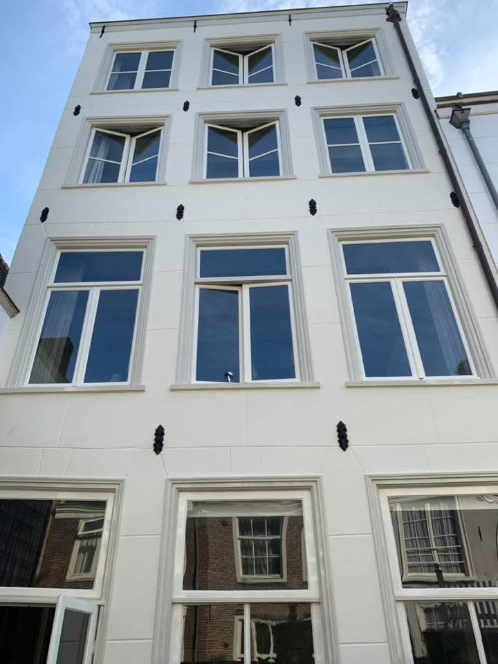 Afgeronde gevelrenovatie