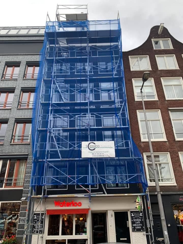 Afgeronde gevelrenovatie - Amsterdam